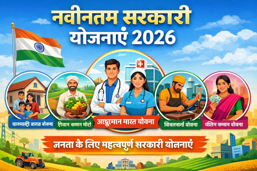 Latest government schemes 2026