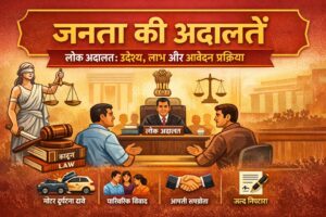 लोक अदालत उद्देश्य और लाभ